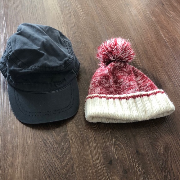 Wool hat colour pink and milky colour size small brand old navy - Picture 1 of 9